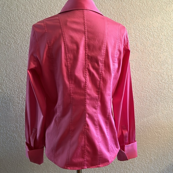 Thomas Pink Slim Fit Stretch Shirt - Picture 6 of 10
